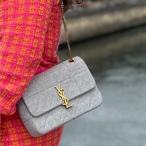 💯 Authentic YSL Jamie Medium Shoulder Bag-SEE Photos